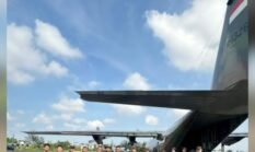 Tim Kesehatan TNI AU Dikerahkan Dengan Hercules Untuk Percepatan Penanggulangan Bencana Banjir di Sumatera