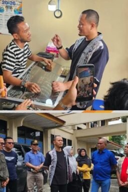 Kadisperindag Pekanbaru Dampingi Walikota Kunjungan ke Kios Baru Akik dan UPT Metrologi Legal Pasar Palapa